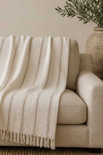 Throw - Woven Stripe